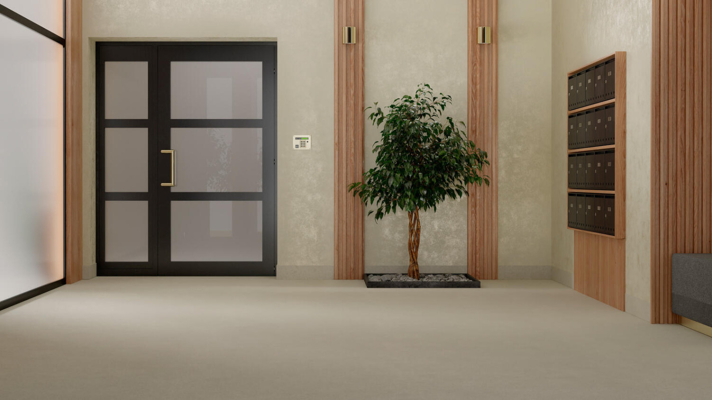 Mantas Comerciais / ProtectWall - Parede / Saúde / Salas Administrativas na Saúde / Luxury Concrete GOLDEN / 264991096